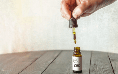 How many drops of CBD per day?